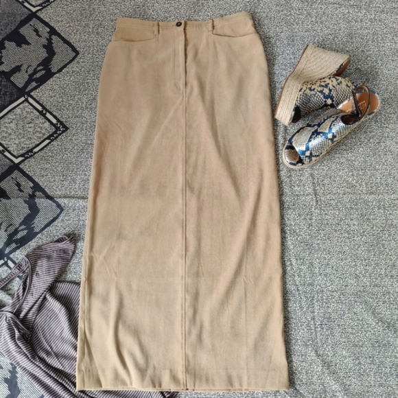 🆕 Vintage Talbot's Maxi Pencil Skirt Size 8 - Picture 1 of 7